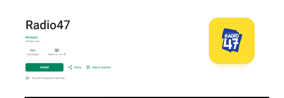 Radio47 App